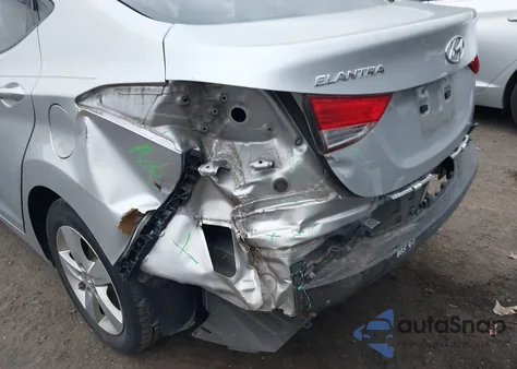 2013 Hyundai Elantra Gls z USA, uszkodzony, nr VIN 5NPDH4AE5DH394423